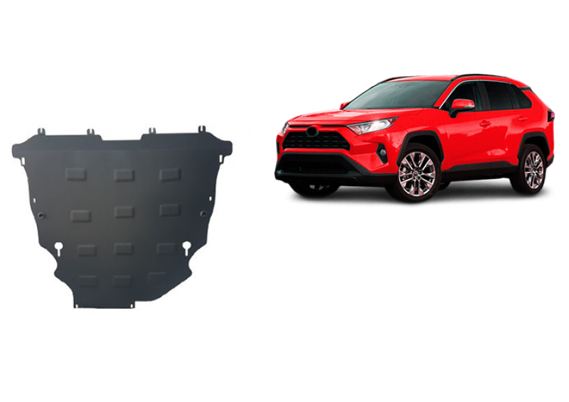Plieninė variklio apsauga Toyota Rav4 (2018-2025)