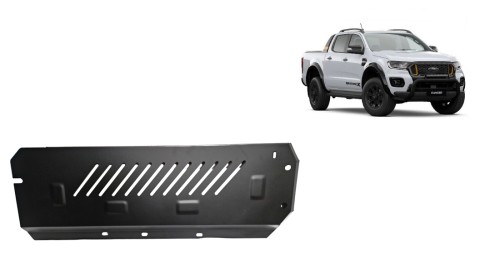 Plieninė DPF filtro apsauga Ford Ranger (2020-2023)