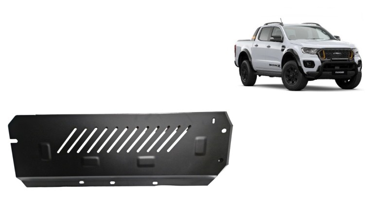 Plieninė DPF filtro apsauga Ford Ranger (2020-2023)