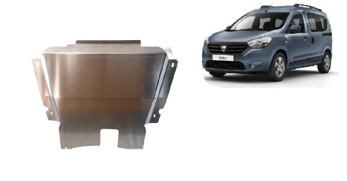 Aliumininė variklio apsauga Dacia Dokker (2012-2021)