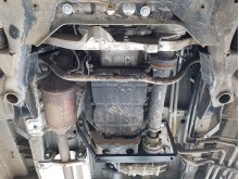 Plieninė pavarų dėžės apsauga Mercedes Viano W639 - 4x4 - automatinė pavarų dėžė (2003-2014)