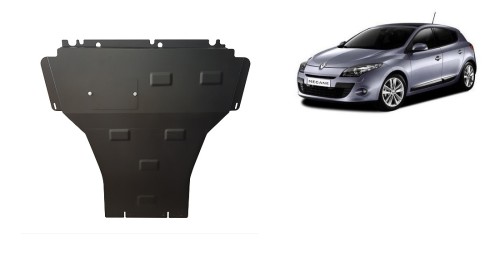 Plieninė variklio apsauga Renault Megane 3 (2008-2017)