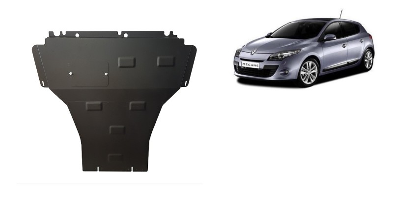 Plieninė variklio apsauga Renault Megane 3 (2008-2017)