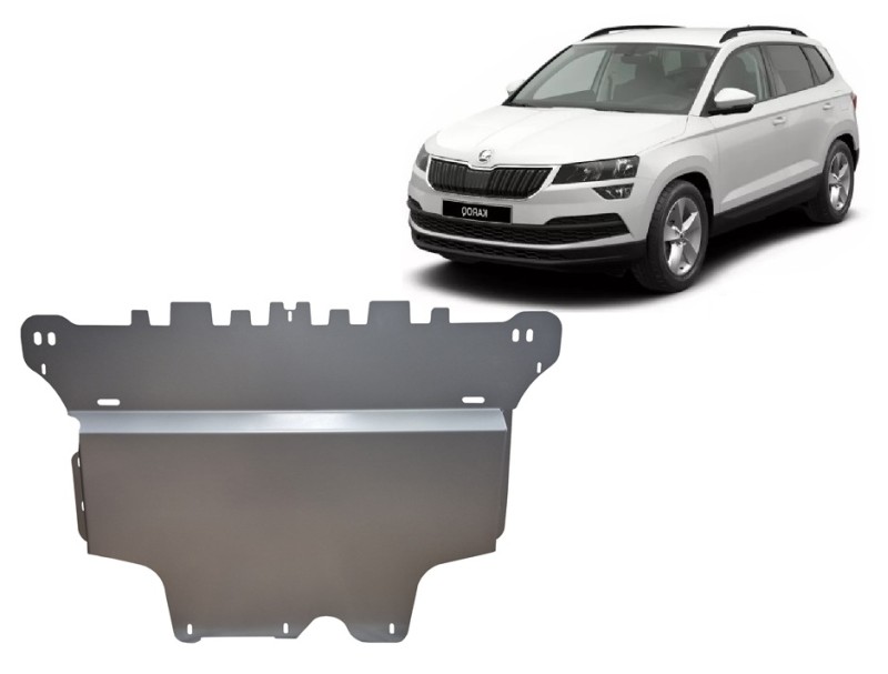Aliumininė variklio apsauga Skoda Karoq (2016-2026)