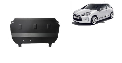 Plieninė variklio apsauga Citroen DS3 (2009-2026)