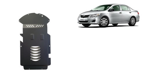 Plieninė katalizatoriaus apsauga Toyota Corolla (2007-2012)