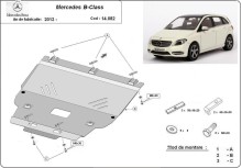 Plieninė variklio apsauga Mercedes B-Class W246 (2011-2019)