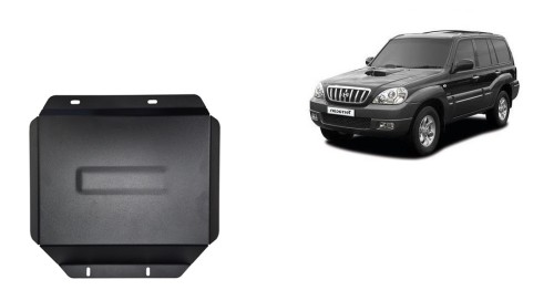 Plieninė reduktoriaus apsauga Hyundai Terracan (2001-2007) Plieninė reduktoriaus apsauga Hyundai Terracan (2001-2007)