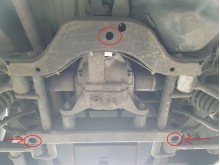 Plieninė diferencialo apsauga Mercedes ML W163 (1998-2005)