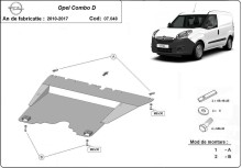 Plieninė variklio apsauga Opel Combo (2010-2017)