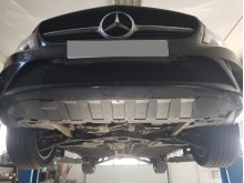 Plieninė variklio apsauga Mercedes A-Class W176 (2012-2019)
