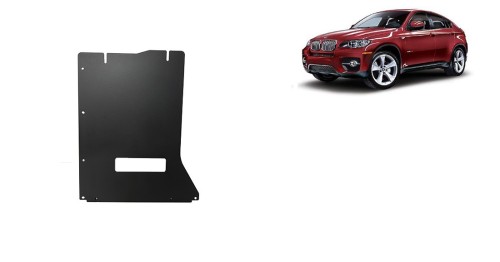 Plieninė pavarų dėžės apsauga BMW X6 (2007-2014) Plieninė pavarų dėžės apsauga BMW X6 (2007-2014)