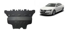 Plieninė variklio apsauga Skoda Superb - automatinė pavarų dėžė (2015-2024)