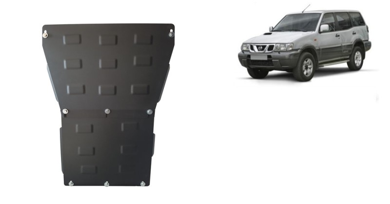 Plieninė variklio apsauga Nissan Terrano II (1992-2007)