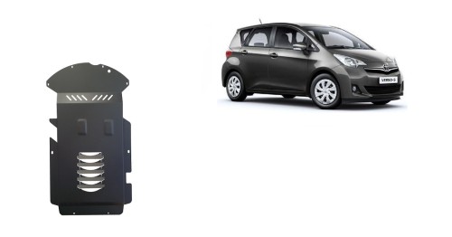 Plieninė katalizatoriaus apsauga Toyota Verso-S (2007-2018)