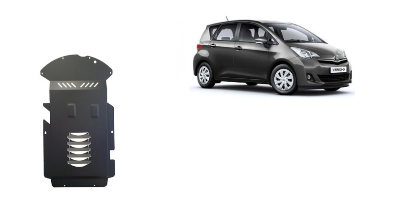 Plieninė katalizatoriaus apsauga Toyota Verso-S (2007-2018)
