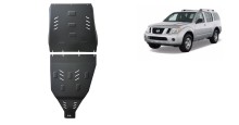 Plieninė pavarų dėžės ir reduktoriaus apsauga Nissan Pathfinder (2005-2015)