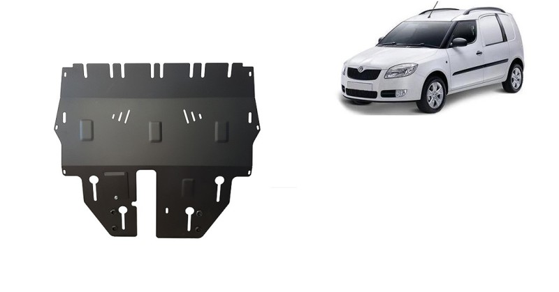 Plieninė variklio apsauga Skoda Praktik (2006-2015)