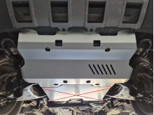 Aliumininė radiatoriaus apsauga Toyota Land Cruiser 250 (2024-2026)