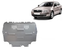 Aliumininė variklio apsauga Skoda Octavia 2 (2009-2012)