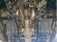 Plieninė katalizatoriaus apsauga Toyota Corolla (2007-2012)