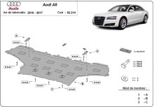 Plieninė variklio apsauga Audi A8 (2010-2017)