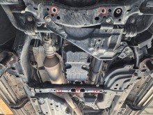 Plieninė pavarų dėžės apsauga Toyota Land Cruiser 250 (2024-2026)