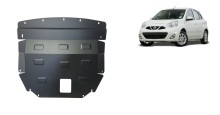 Plieninė variklio apsauga Nissan Micra (2010-2016)