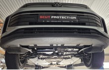 Plieninė variklio apsauga VW Tiguan (2024-2026)