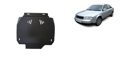 Plieninė automatinės pavarų dėžės apsauga Audi A6 (1997-2004)