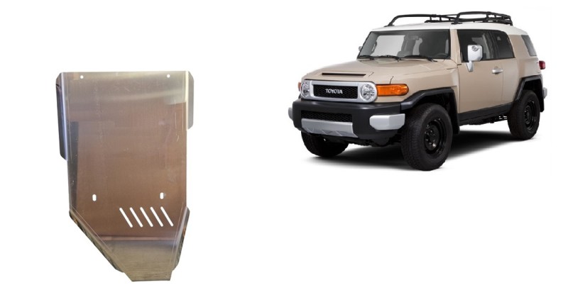 Aliumininė pavarų dėžės apsauga Toyota FJ Cruiser (2006-2018)