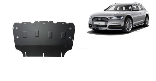 Plieninė variklio apsauga Audi All Road A6 (2011-2018)