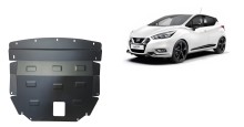 Plieninė variklio apsauga Nissan Micra (2016-2026)