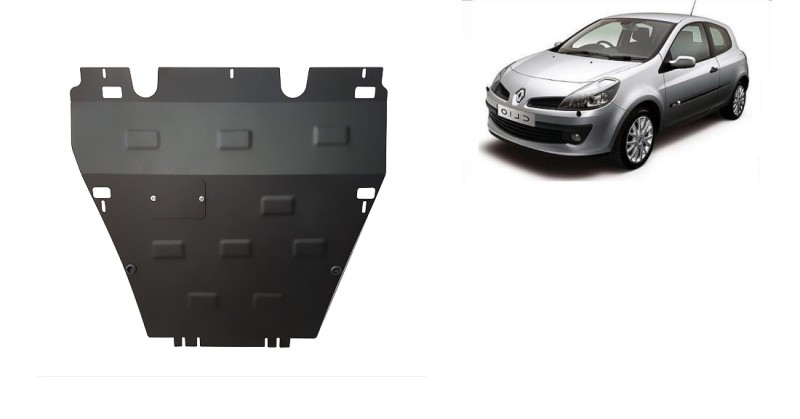 Plieninė variklio apsauga Renault Clio 3 (2005-2012)