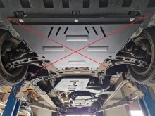 Plieninė katalizatoriaus apsauga Renault Trafic (2022-2026)