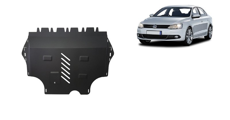 Plieninė variklio apsauga Volkswagen VW Jetta (2011-2026)