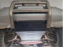 Plieninė variklio apsauga Mitsubishi Pajero 3 (V60, V70) Vers 2.0 (1999-2007)