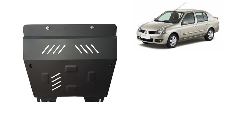 Plieninė variklio apsauga Renault Clio 2 (1997-2007)