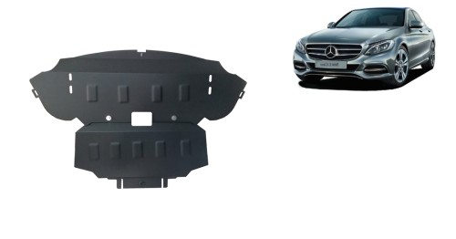 Plieninė variklio apsauga Mercedes C-Class W205 (2014-2021)