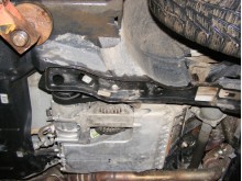 Plieninė variklio apsauga Mercedes A-Class (2004-2012)