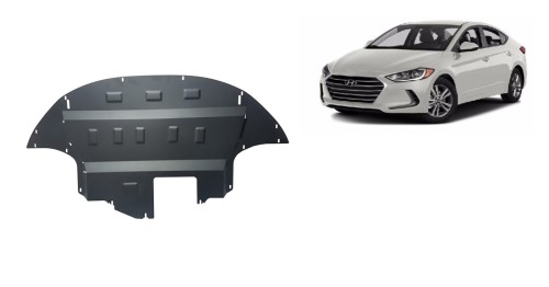 Plieninė variklio apsauga Hyundai Elantra (2016-2020)