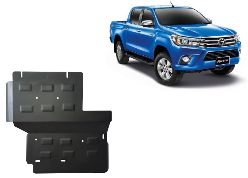 Plieninė diferencialo apsauga Toyota Hilux Revo (2016-2021)