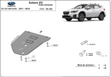 Plieninė pavarų dėžės apsauga Subaru XV (2011-2017)