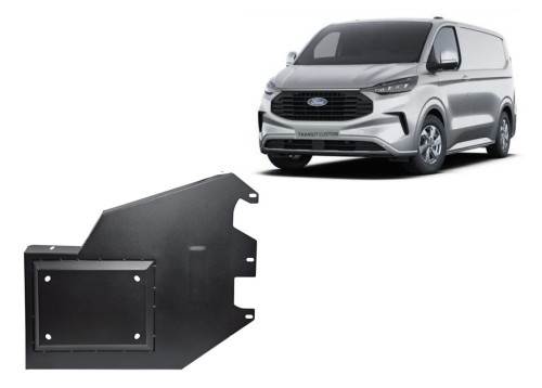 Plieninė AdBlue bako apsauga Ford Transit Custom (2023-2026) Plieninė AdBlue bako apsauga Ford Transit Custom (2023-2026)