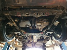 Plieninė variklio apsauga Toyota RAV 4 dyzelinas (2006-2013)