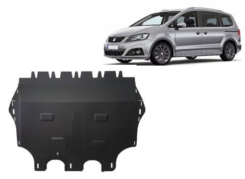 Plieninė variklio apsauga Seat Alhambra (su Webasto) (2010-2020) Plieninė variklio apsauga Seat Alhambra (su Webasto) (2010-2020)
