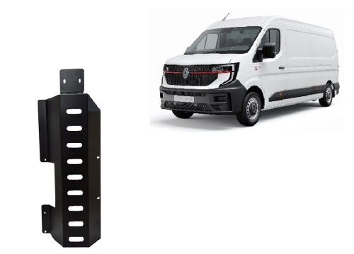 Plieninė katalizatoriaus apsauga Renault Master 4 (su Start-Stop sistema) (2024-2026)