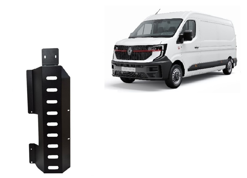 Plieninė katalizatoriaus apsauga Renault Master 4 (su Start-Stop sistema) (2024-2026)
