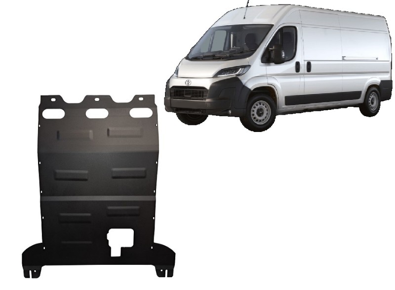 Plieninė variklio apsauga Toyota Proace Max (2024-2026)