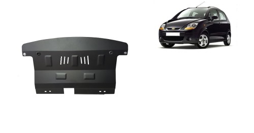 Plieninė variklio apsauga Chevrolet Spark (2005-2009)